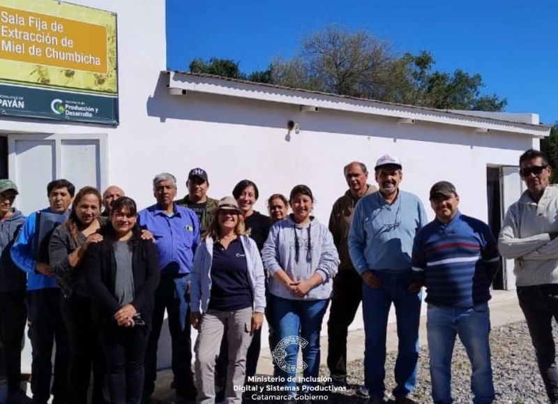 La Provincia habilitó nueva sala de extracción de miel en Chumbicha