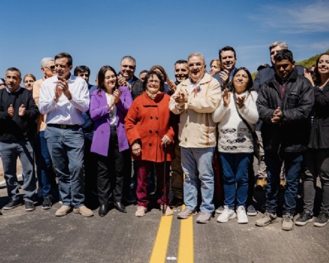 Inauguran 5 kilómetros más de asfalto en Ruta Provincial 1: resta un último tramo para completar la obra