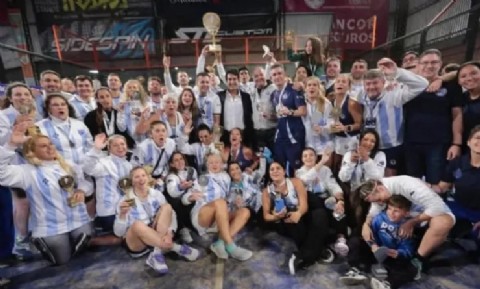 Las catamarqueñas Cabrera y Martín obtuvieron el campeonato Panamericano en pádel de Ladies y Veteranos 2024