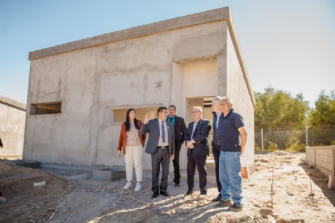 Avanzan los trabajos en la nueva Hostería de Pomán