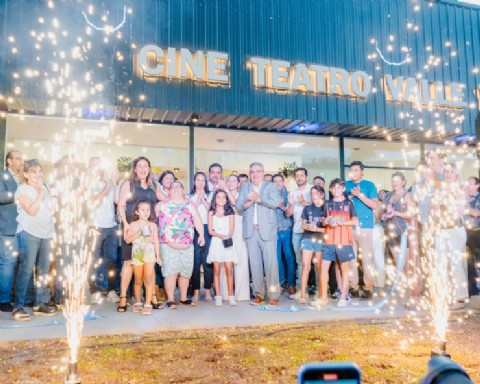 Valle Viejo: inauguraron el Cine Teatro, un espacio cultural único en el país