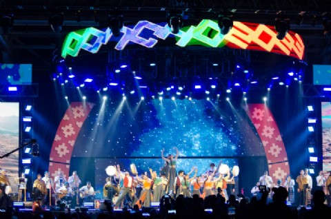 Con presencias nacionales, quedó inaugurada la Fiesta Nacional e Internacional del Poncho 2023
