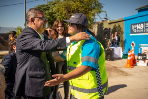 Se inauguró la primera base operativa de la Agencia Nacional de Seguridad Vial en la provincia
