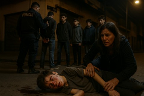 Brutal golpiza: un adolescente de 14 años terminó herido tras ser atacado por una patota