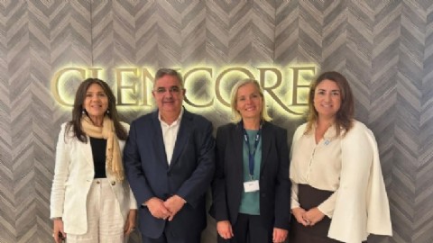 VIDEO | Jalil y Glencore acordaron avanzar con nuevas obras de infraestructura y empleo en torno al proyecto MARA