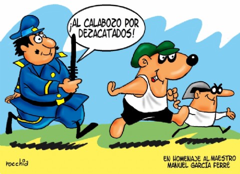 Arrebató una mochila y terminó en un calabozo
