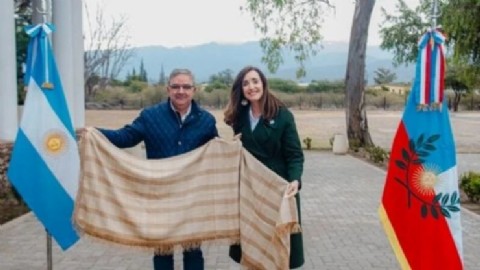 El gobernador le dio la bienvenida a la vicepresidenta Villarruel