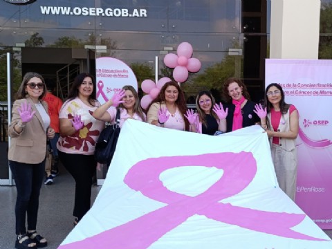 OSEP lanzó la campaña Octubre Rosa con mamografías gratuitas y actividades de concientización