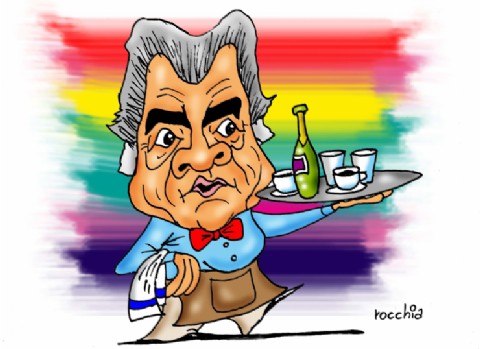 Luis Barrionuevo llegó a la provincia para ponerse al servicio de Milei