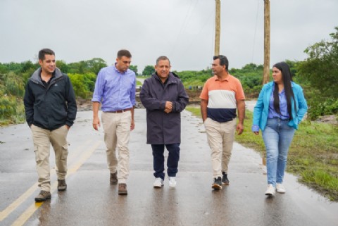 El Gobierno provincial realiza relevamiento de zonas afectadas en el Este catamarqueño