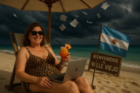 VIDEO | Vacaciones... ¿con permiso de Jalil?: la intendenta caradura que se rajó al Caribe pidió perdón