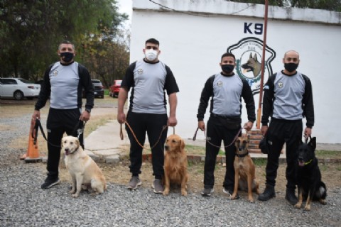 Binomios de la División de Canes de la Provincia prestarán colaboración en la busqueda de Guadalupe Lucero