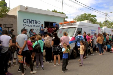 "Lleguemos al Barrio" realizó casi 30 mil prestaciones de salud en toda la provincia