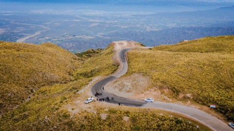 Jalil destacó las obras de mejoramiento en la Cuesta del Portezuelo