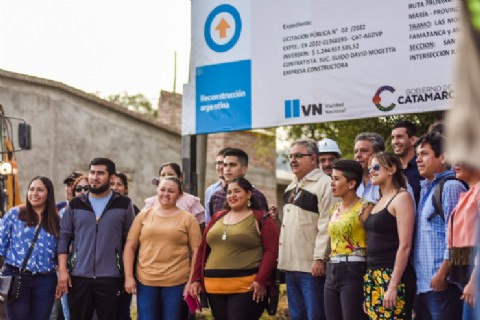 Con la presencia de Jalil, dio inicio la construcción de los dos puentes en Santa María