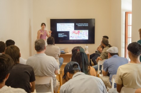 Presentaron resultados de las investigaciones en la Cueva de Cacao