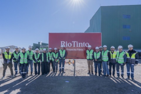 Jalil y el Embajador de Reino Unido visitaron el proyecto Fénix de Río Tinto