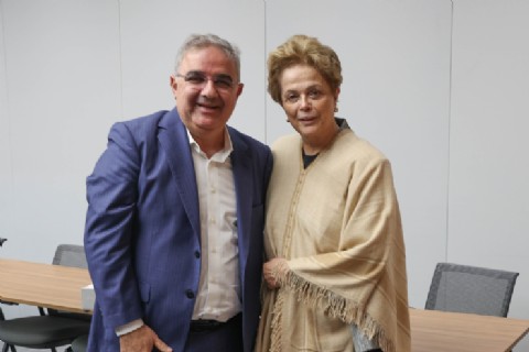 Jalil se reunió con Dilma Rousseff en China y fortalece vínculos para la provincia