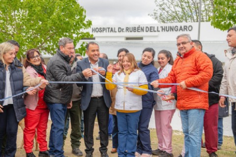 Inauguraron nuevas refacciones en el hospital de La Majada