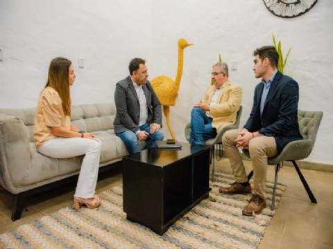 Belén: Jalil y Yapura proyectan obras de infraestructura deportiva para la ciudad