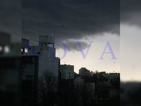 Fuerte temporal pone en alerta al Valle Central y al este de la provincia