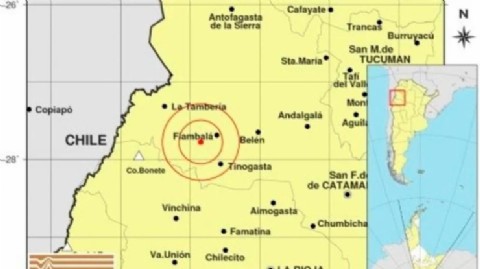 Un sismo de moderada intensidad sacudió la provincia