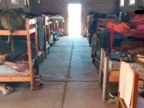 Rescataron a 90 trabajadores que vivían en condiciones inhumanas