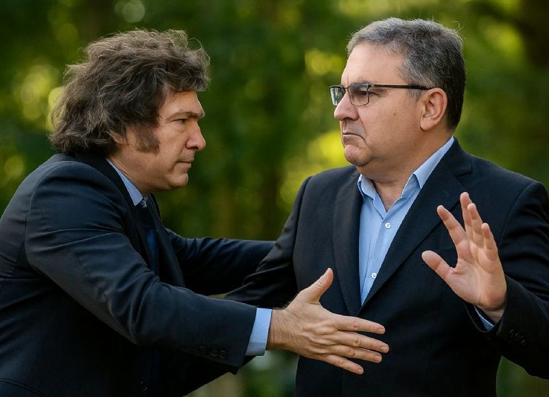 VIDEO | Digamos, o sea, se terminó el amor: la traición de Raúl Jalil a Javier Milei en el Senado, ¿pasará factura?
