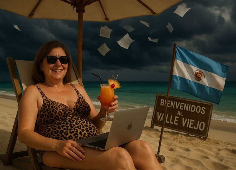 VIDEO | Vacaciones... ¿con permiso de Jalil?: la intendenta caradura que se rajó al Caribe pidió perdón
