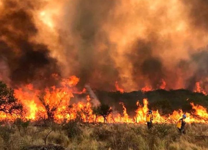 La Provincia planifica acciones para combatir la temporada alta de incendios forestales