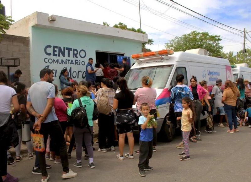 "Lleguemos al Barrio" realizó casi 30 mil prestaciones de salud en toda la provincia