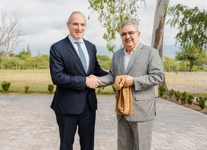Raúl Jalil se reunió con los ejecutivos de la multinacional Glencore