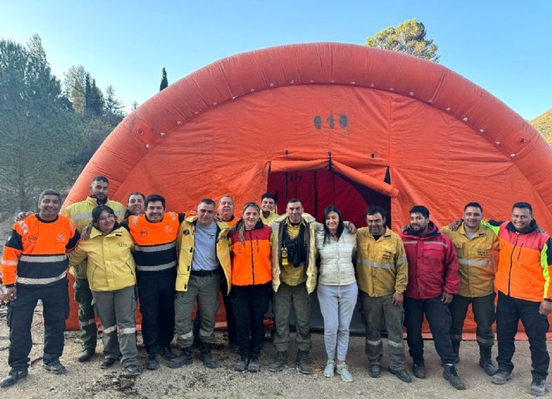 Culminó el operativo en el incendio de Las Juntas